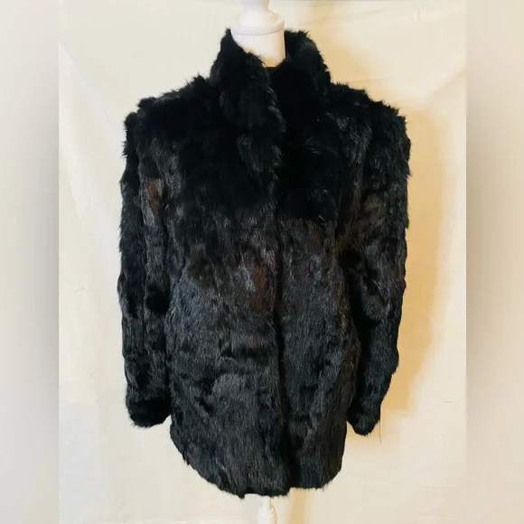 Vintage Coats Ebay Somerset Furs Rabbit Fur Black Jackets Coats